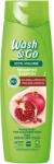 Wash&Go Sampon Wash&Go cu extract de rodie pentru par vopsit, 360 ml (8008970056845)