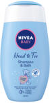 Nivea Sampon si spumant de baie Nivea Baby, 200ml (4005808361403)