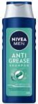 Nivea Men Sampon Nivea Men Anti Grease, pentru Par Gras, cu Extract de Salvie, 400 ml (MAG1017386TS)