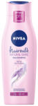 Nivea Sampon Nivea Hairmilk Shine pentru par lipsit de vitalitate, 400 ml (5900017063911)