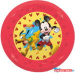 Disney Mickey Jump Into Fun micro prémium műanyag lapostányér 4 db-os szett 21 cm (JAV_PNN97235)