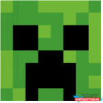 Minecraft Green szalvéta 20 db-os 33x33 cm FSC (JAV_PNN95443)