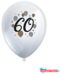 Boldog Születésnapot Happy Birthday 60 Milestone léggömb, lufi 6 db-os 11 inch (27, 5 cm) (JAV_PNN95625)