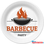 BBQ Barbecue Party papírtányér 8 db-os 22, 7 cm (JAV_PKK766748)
