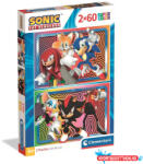 Sonic a sündisznó Fierce Rivals 2x60 db-os puzzle Clementoni (JAV_CMC24821)