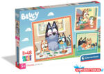 Bluey Creative Play 3x48 db-os puzzle Clementoni (JAV_CMC25003)