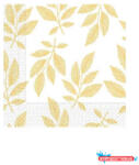 Virág Levél Orange Leaves szalvéta 20 db-os 33x33 cm (JAV_PNN95212)