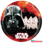 Star Wars Dark Force papírtányér 8 db-os 23 cm (JAV_PNN85913)