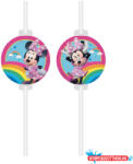 Disney Minnie Makes Me Smile papír szívószál, 4 db-os szett FSC (JAV_PNN97248)