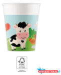 Farm Party papír pohár 8 db-os 200 ml FSC (JAV_PNN94175)