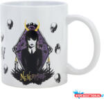 Wednesday Nevermore porcelán bögre 325 ml (11 oz) Díszdobozban (JAV_STF75978)