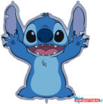Disney Lilo és Stitch, A csillagkutya Shaped fólia lufi 76x88 cm (JAV_PNN97175)