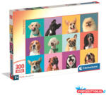 Állatos Funny Faces 300 db-os puzzle Clementoni (JAV_CMC21739)