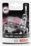 Bosch Lampa Halogen H7 BOSCH Plus 200 Gigalight, 55W, 200 mai luminoasa (H7 Plus 200 Gigalight)