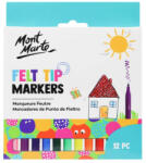 Mont Marte Carioca tip marker basic pentru copii Mont Marte12 buc /set (SKR525)