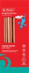 Herlitz Set 10 Creion grafit 2b lemn, triunghiular 2.4mm set10+manson/ascutitoare (9498600)
