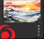 Herlitz Creioane colorate Herlitz aquarelle rotunde corp negru 3.3 mm set 24 + pensula, cutie metal (9498280)