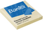 Bantex Bloc notite adezive bantex post it 75x75mm 100f galben - Set 12 (400086384)