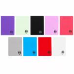 DACO Caiet A5 Daco CT510AR, 100 file, 70 g/mp, matematica, coperta plastic, Culori asortate (CT510AR)