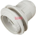  Foglalat gyűrűvel, E27, max. 60W, fehér