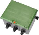 GARDENA Valve Box V3: Floor installation box for underground installation of irrigation valves, easy installation and removal, with child safety lock (1255-20) - 1255-U (1255-U)
