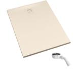 Schedpol Majestic Cashmere Mat cădiță de duș dreptunghiulară 100x90 cm bej 3.3515/PK/MG-M6/PK (33515PKMGM6PK)