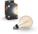 Philips White Ambiance E27 Filament Large Globe (550 lm) - dimmable LED lamp for the Hue lighting system with warm to cool white light - pack of 1 - 929002478101