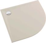 Schedpol Etrusco Cashmere Mat cădiță de duș semirotundă 80x80 cm bej 3.463/PK/MG (3463PKMG)