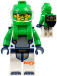 LEGO® Minifigurák Asztronauta Férfi Zöldes-Fehéres Űrruhában cty1694 (cty1694)
