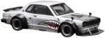  Model de colecție Pop Race Limited Contemporary: Mașini - Nissan Skyline GT-R V8 Drift Hakosuka, argintiu metalizat - Enigma Exclusive (POPRE005)