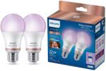 Philips Комплект от 2 димируеми LED крушки Philips SMART A60 E27/8, 5W/230V 2200-6500K (P7607)