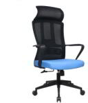 Iris IRISOffice Astra Irodai Görgős Forgószék - Kék / Fekete (ASTRA KÉK FEKETE)