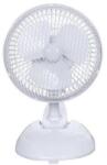 EUROLAMP Fehér asztali ventilátor 15W/230V átmérő 20 cm 147-29073 (EU0703)