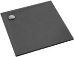 Schedpol Etrusco Anthracite Stone négyzet alakú zuhanytálca 80x80 cm antracit 3.460/A/ST (3460AST)