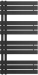 Leziter Solaro Design törölközőszárító radiátor 1200x600 mm fekete (LTRD1-1200600B) - everyo