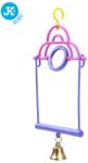 JK Jucarie pentru pasari JK Swing Oglina Clopotel 21 x 10, 5 cm
