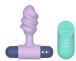 Sinsfactory Totally for U alkalmi anál plug Twister 2 az 1-ben