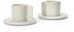 Sjostrand set de cești pentru cafea din gresie 180 ml 99KK-FIUZY6_01X (AS.DU.C.CE.2.pack)