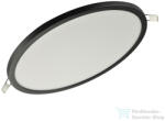 AZzardo Slim Round LED beépíthető fürdőszobai lámpa, 24W, 4000K, fekete AZ-4164 (AZ-4164)