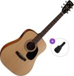 Cort AD810E Basic SET Open Pore Chitară electro-acustică Dreadnought