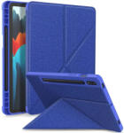 Origami Smart Case Apple iPad Air 11 (2024 / 2025) / iPad Air 4 / 5 (2020 / 2022) mappa tok, érintőceruza tartóval, kék (SP111853) - prodots