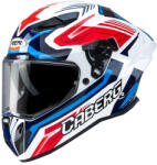 Caberg Drift Evo II Jarama zárt bukósisak napszemüveggel fehér/piros/kék, Pinlock lencsével M (C2RE60H7-M)