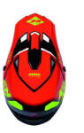  Kenny Racing Track Focus Red bukósisak sild (261-0303039-01)