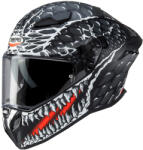 Caberg Drift Evo II Crok zárt bukósisak napszemüveggel matt fekete/fehér/piros, Pinlock lencsével XXL (C2RD60H9-XXL)