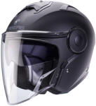 Caberg Soho Solid nyitott jet bukósisak napellenzővel matt fekete XL (C6IA6017-XL)