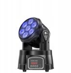  Stroboszkóp Mini Moving Head Led Fényeffektek 7X15 Rgbw Távirányító 2 Db (5908456411621)