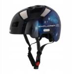 Fischer Gyerek bukósisak Bmx Kerékpár Roller Gördeszka S/m 54-58cm Hátsó Led lámpa (LPNHE874278594)