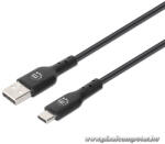 Manhattan Kábel - USB nyomtató kábel (USB2.0, USB-A - USB-B, 2m, Fekete) (354929)