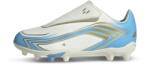 Adidas F50 Messi Club VEL FG/MG stoplis focicipő, gyerekméret, fehér - kék (KK1711)