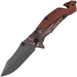HARAHU Outdoor összecsukható kés NK - 41011 - Barna KP41011
